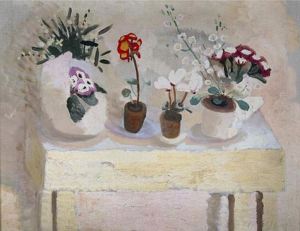 winifred-nicholson-flower-table-pots-1927